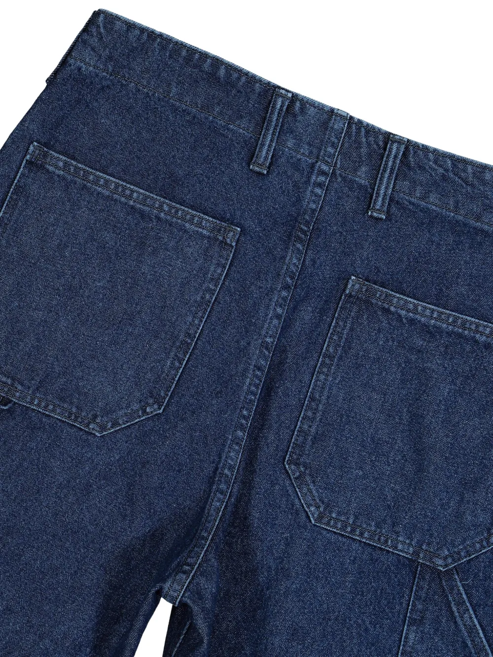 Wtaps Rear-pockets Jeans In Blue