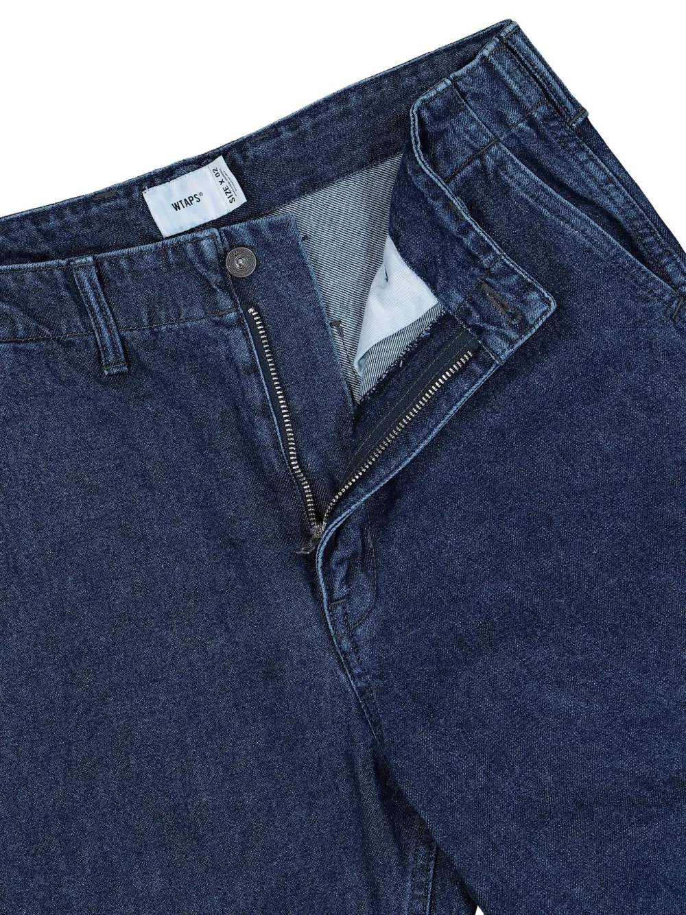 Wtaps Rear-pockets Jeans In Blue