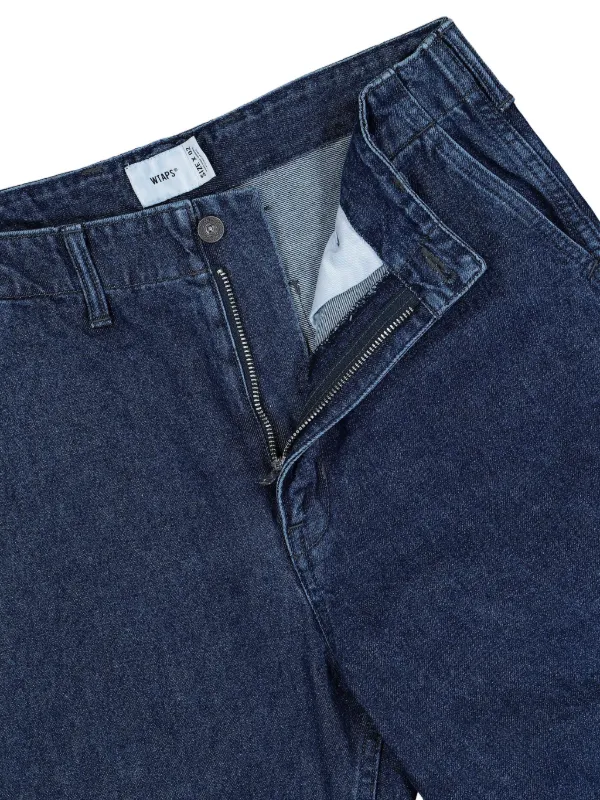 WTAPS バックポケット ジーンズ | ブルー | FARFETCH JP