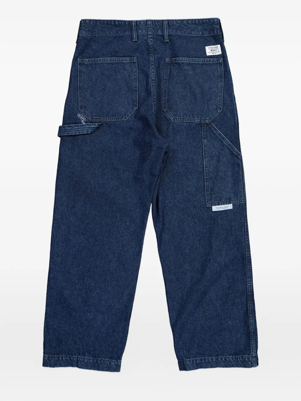 Wtaps Rear-pockets Jeans In Blue
