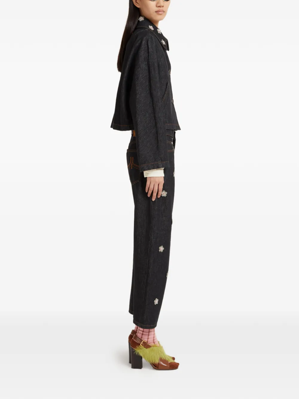  Marni Long-sleeves Jacket - Blue 