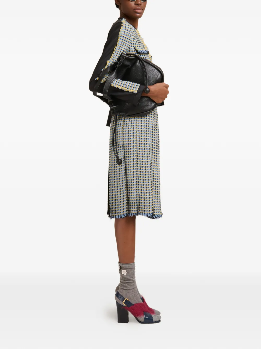 Marni Plooirok Blauw