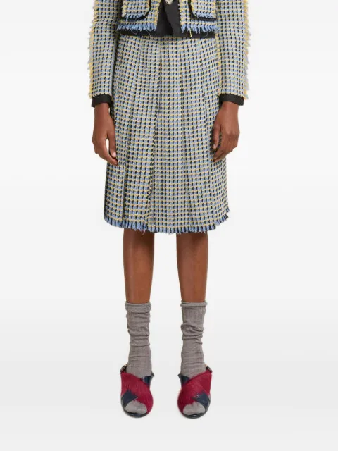 Marni pleated skirt