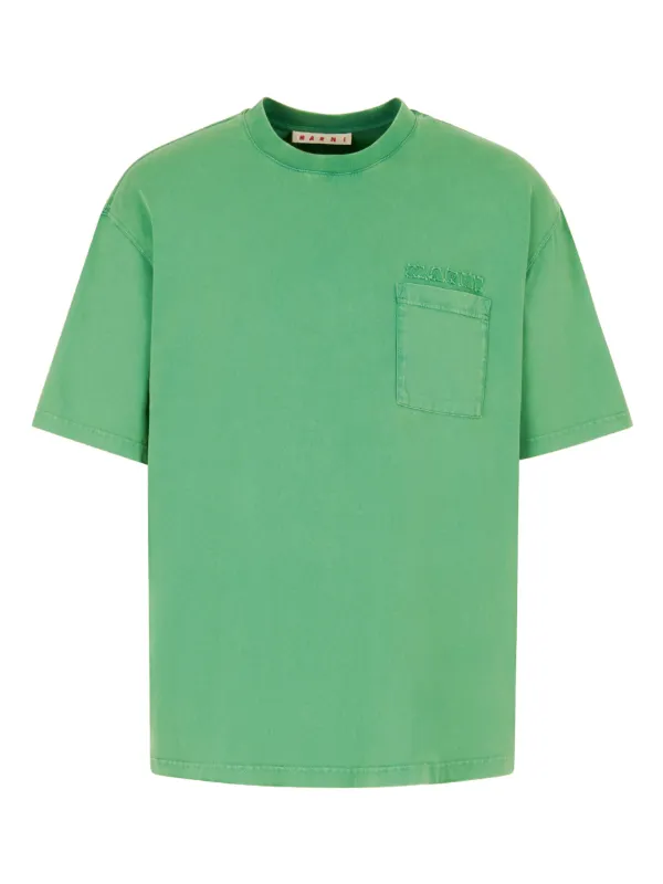 Marni ポケット Tシャツ | グリーン | FARFETCH JP