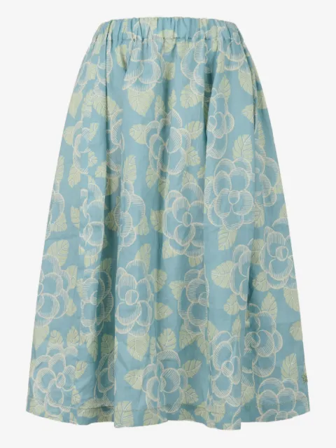 Marni ramie elasticated skirt with Banjo print