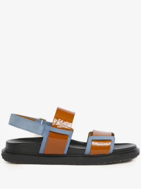 Marni double-strap Fussbett sandals