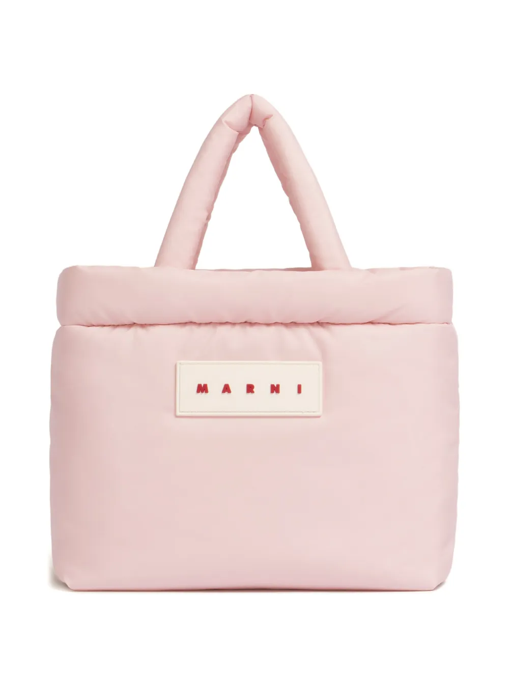 Marni Borsa tote con applicazione - Rosa