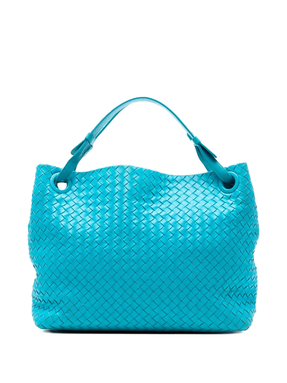 Bottega Veneta Pre-Owned 2012-2025 Medium Nappa Intrecciato Garda tote bag - Blu