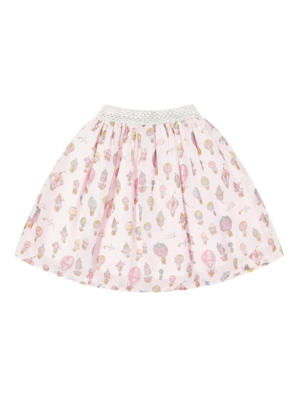 Atelier Choux Ballerina balloon-print skirt - Rosa