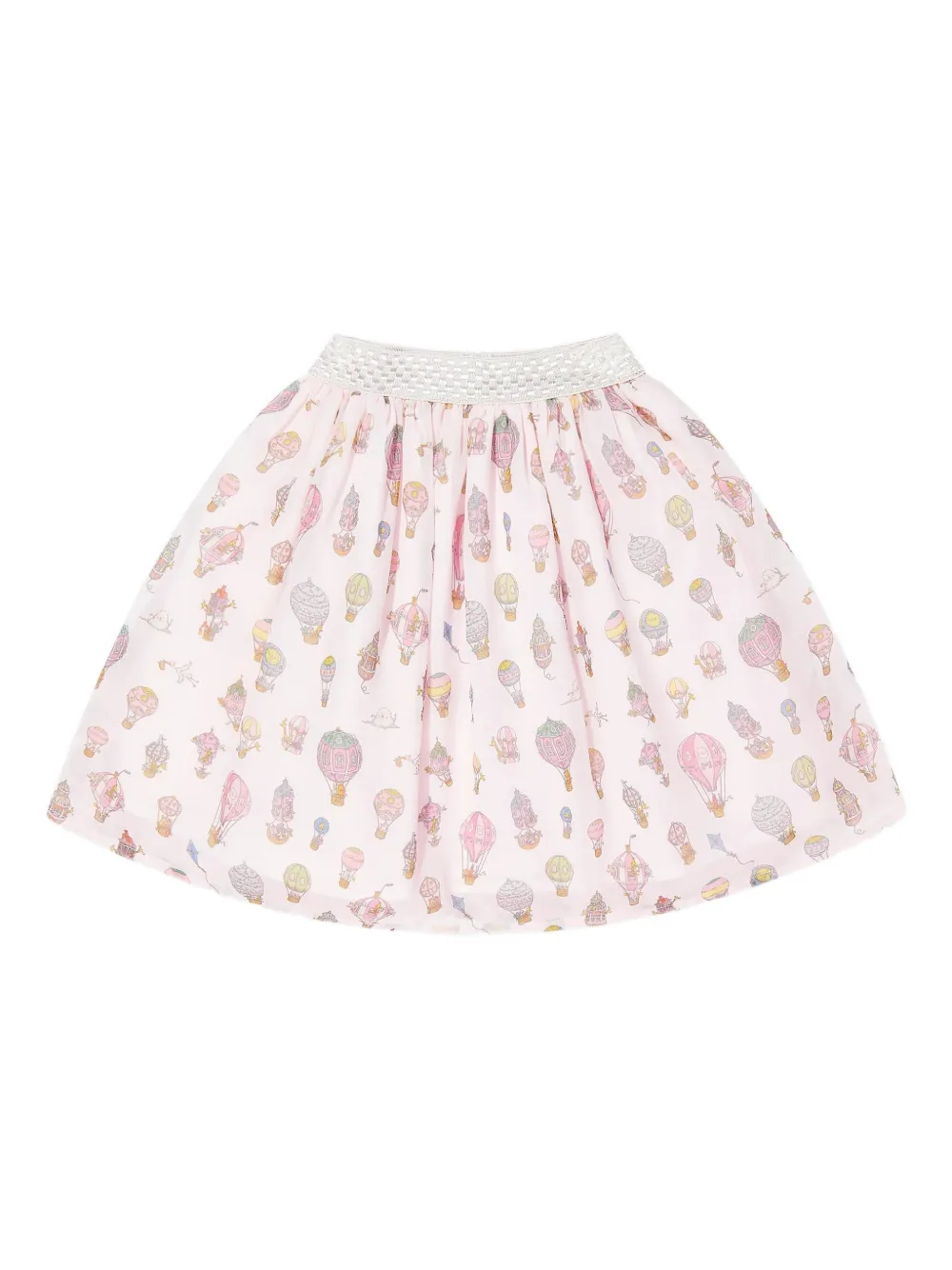 Atelier Choux Rok met ballonprint Roze