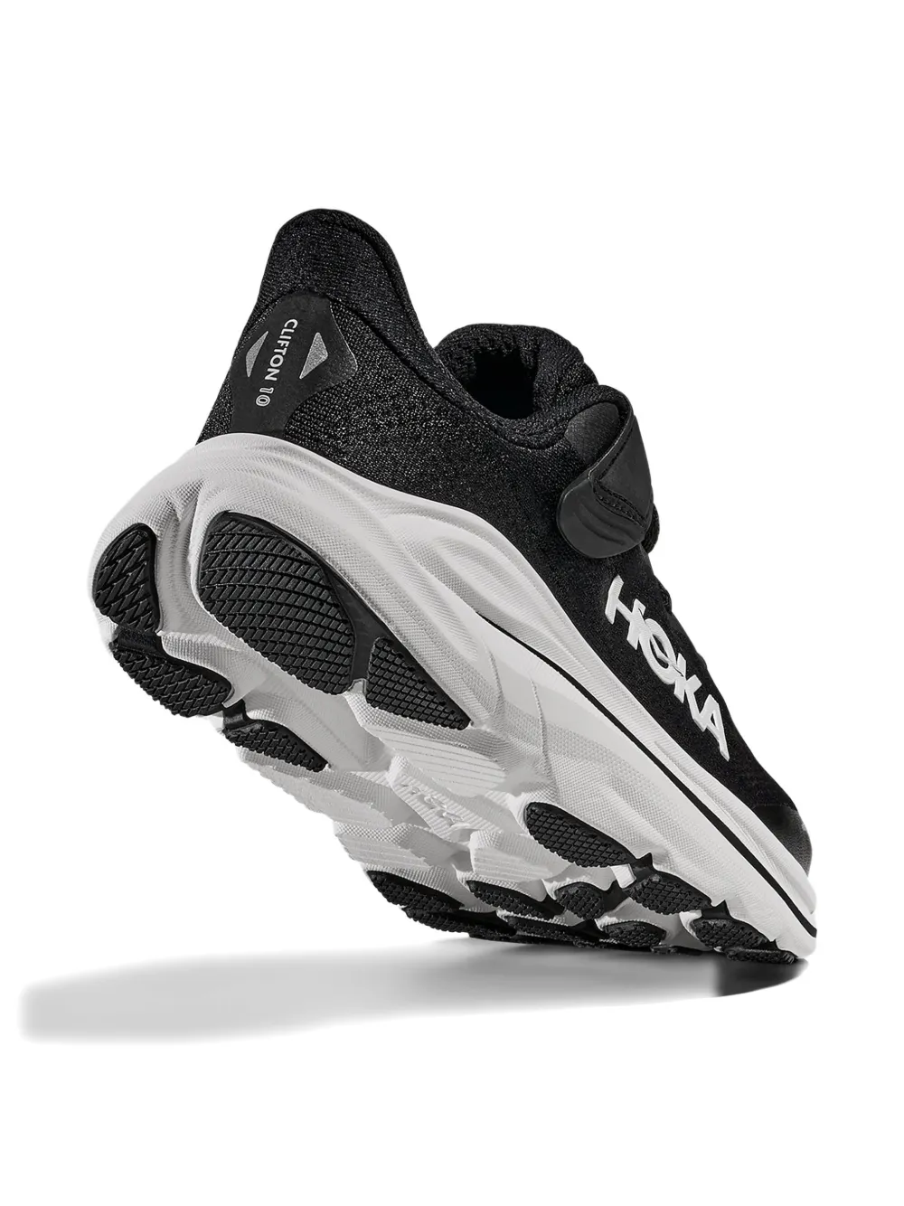 HOKA KIDS Clifton 10 sneakers Zwart