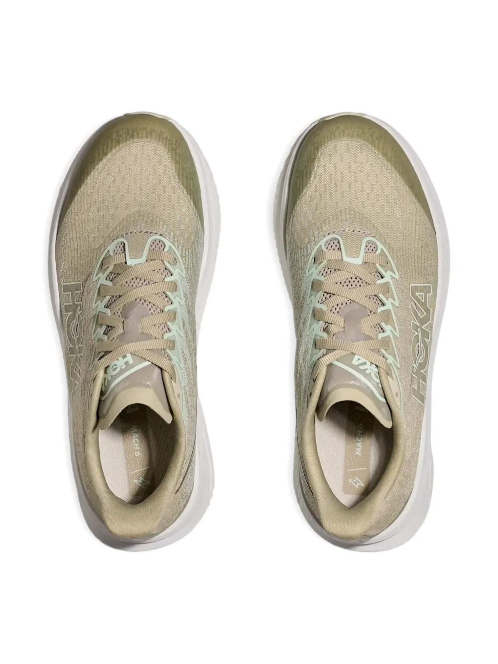 HOKA KIDS Mach 6 sneakers Beige