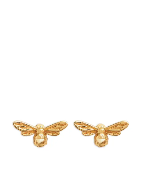 olivia burton أقراط 'لاكي بي' مرصعة