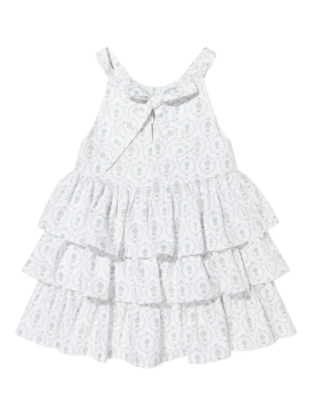  Atelier Choux Camille Ruffled Tiered Dress - White 