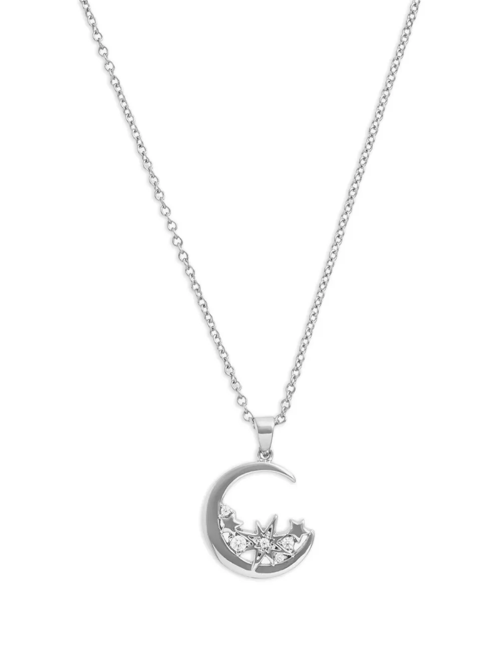 Celestial Cluster Moon Necklace