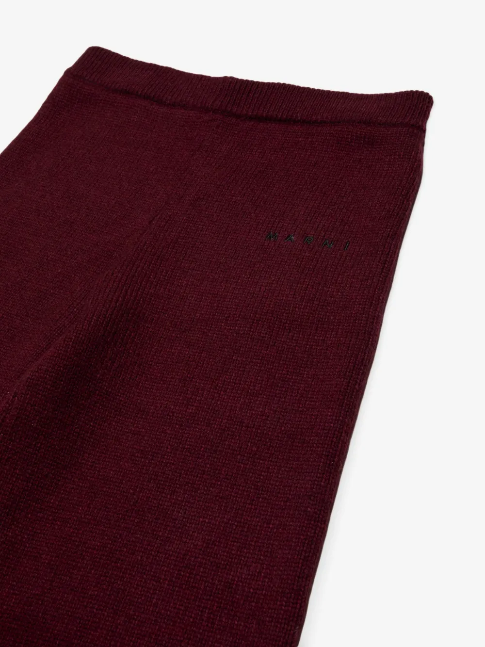 Marni Kids Gebreide broek Rood