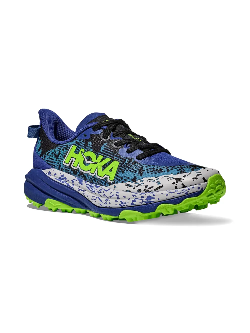 Hoka Kids' Logo-print Sneakers In Blue