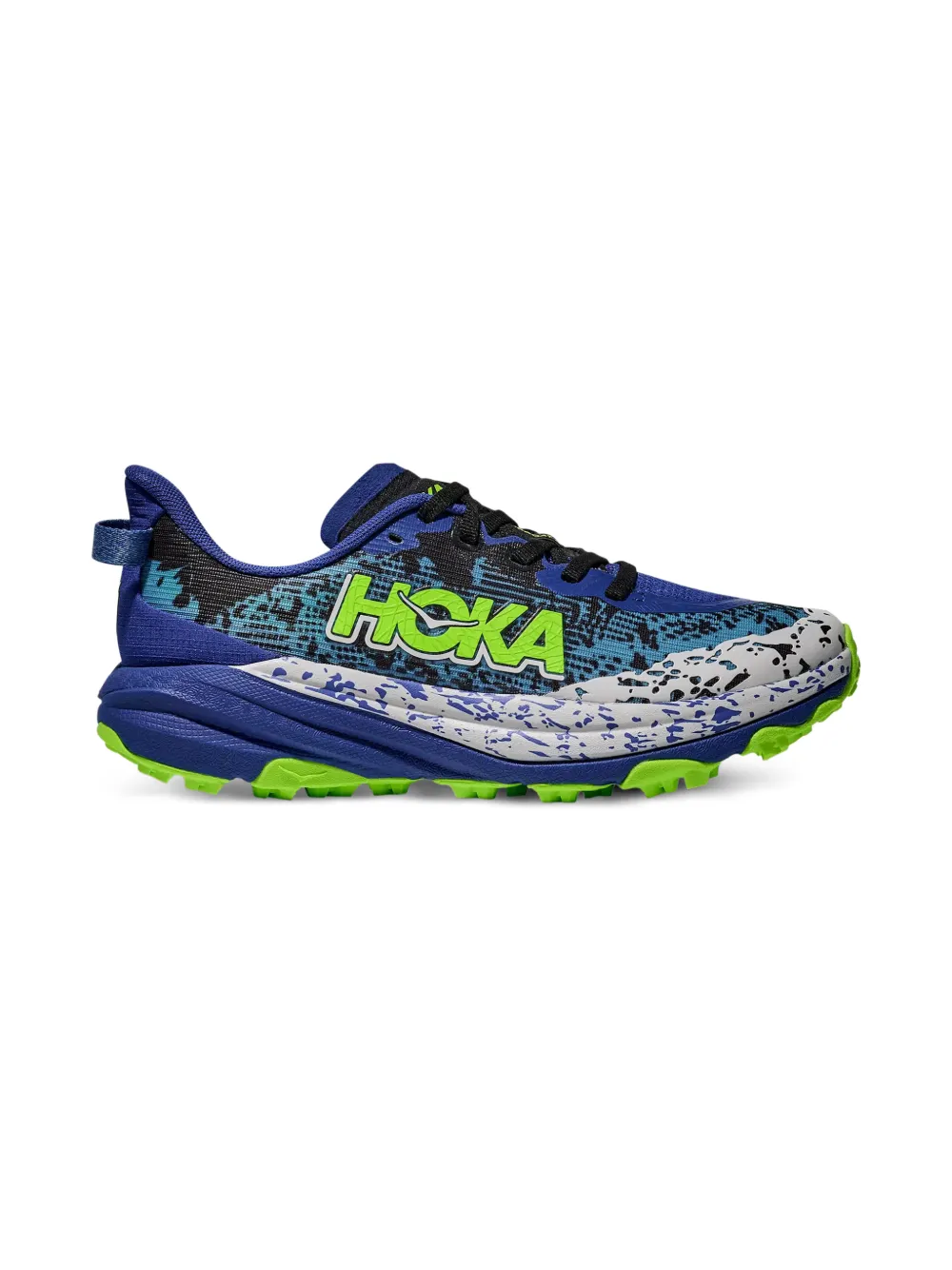  Hoka Kids Logo-print Sneakers - Blue 