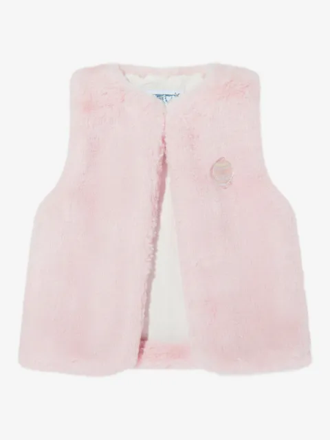 Atelier Choux faux-fur balloon-embellishment gilet
