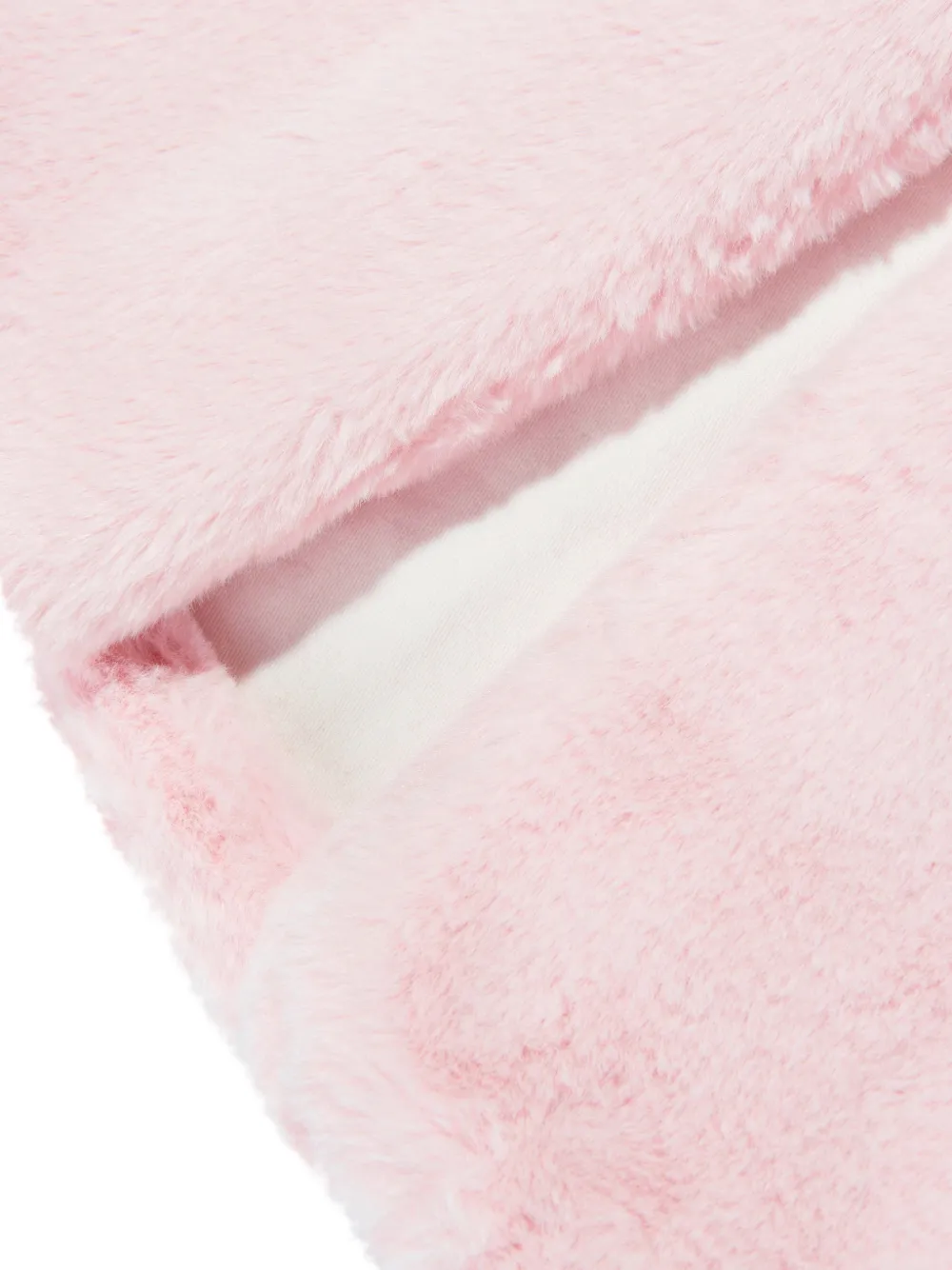  Atelier Choux Faux-fur Balloon-embellishment Gilet - Pink 