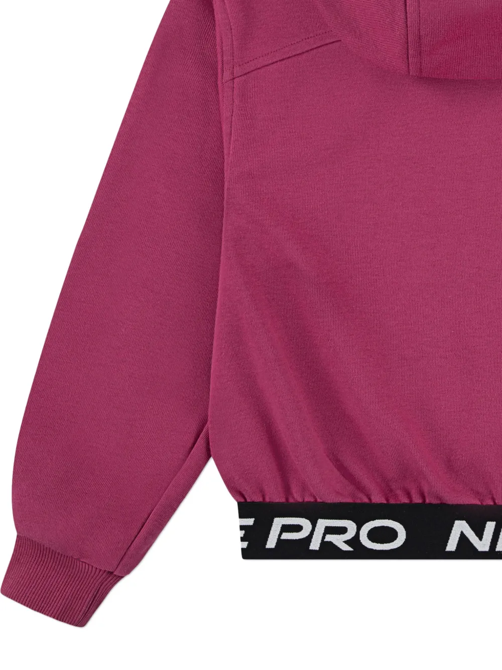 Nike Kids Hoodie met geborduurd logo Roze