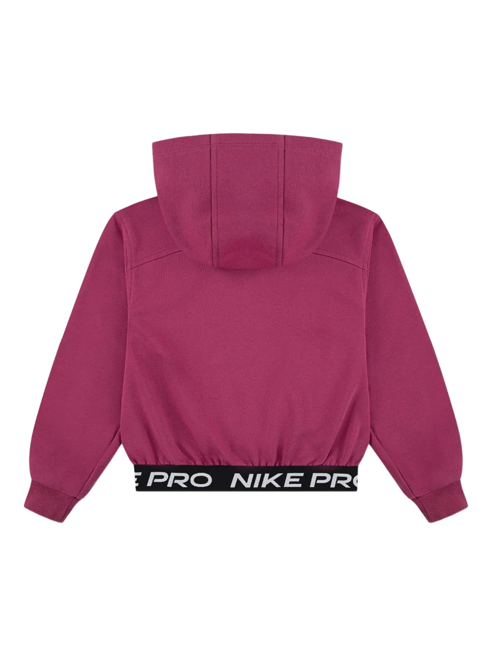 nike funnel neck hoodie pink