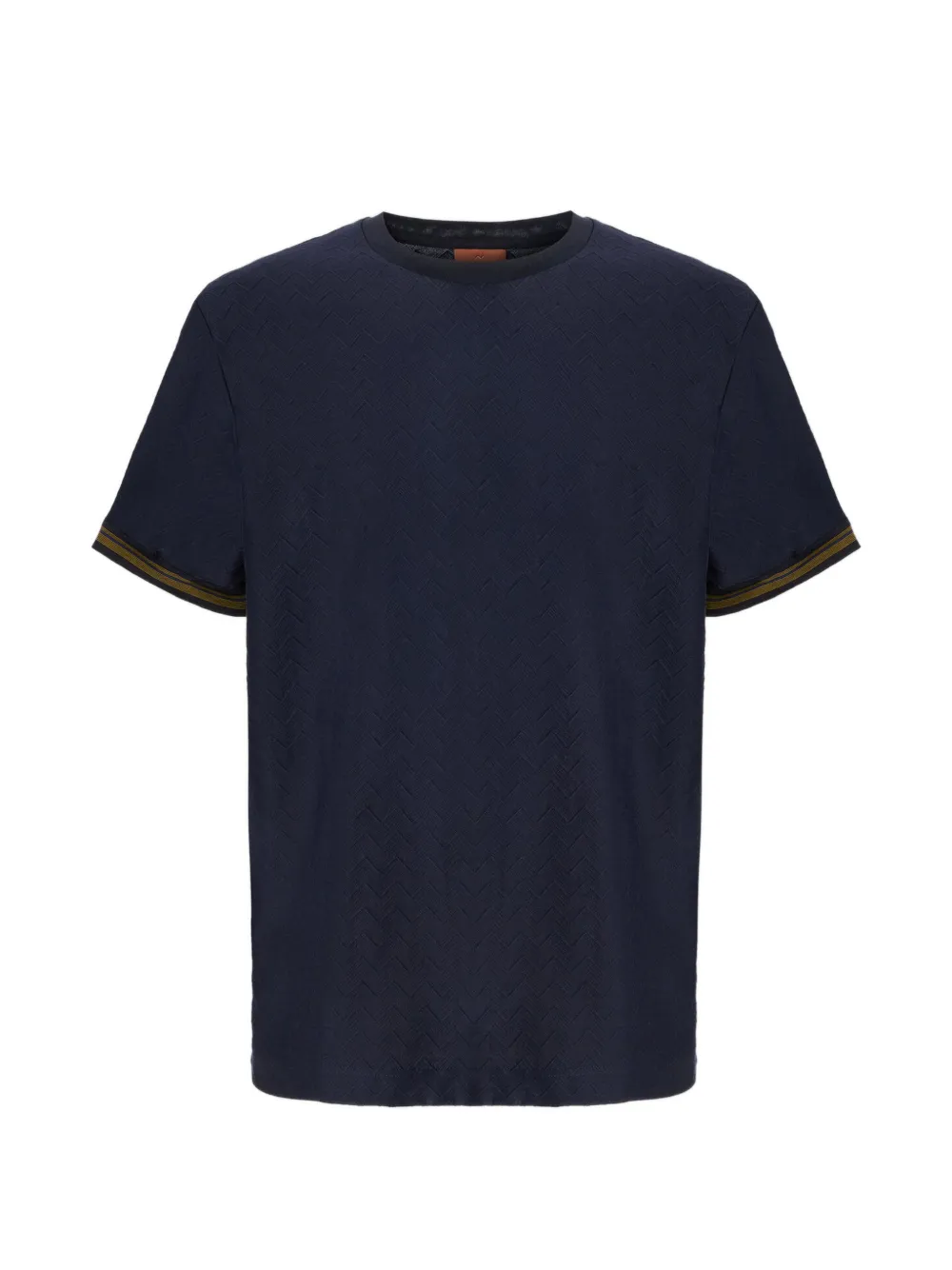 Missoni zigzag-pattern T-shirt - Blu