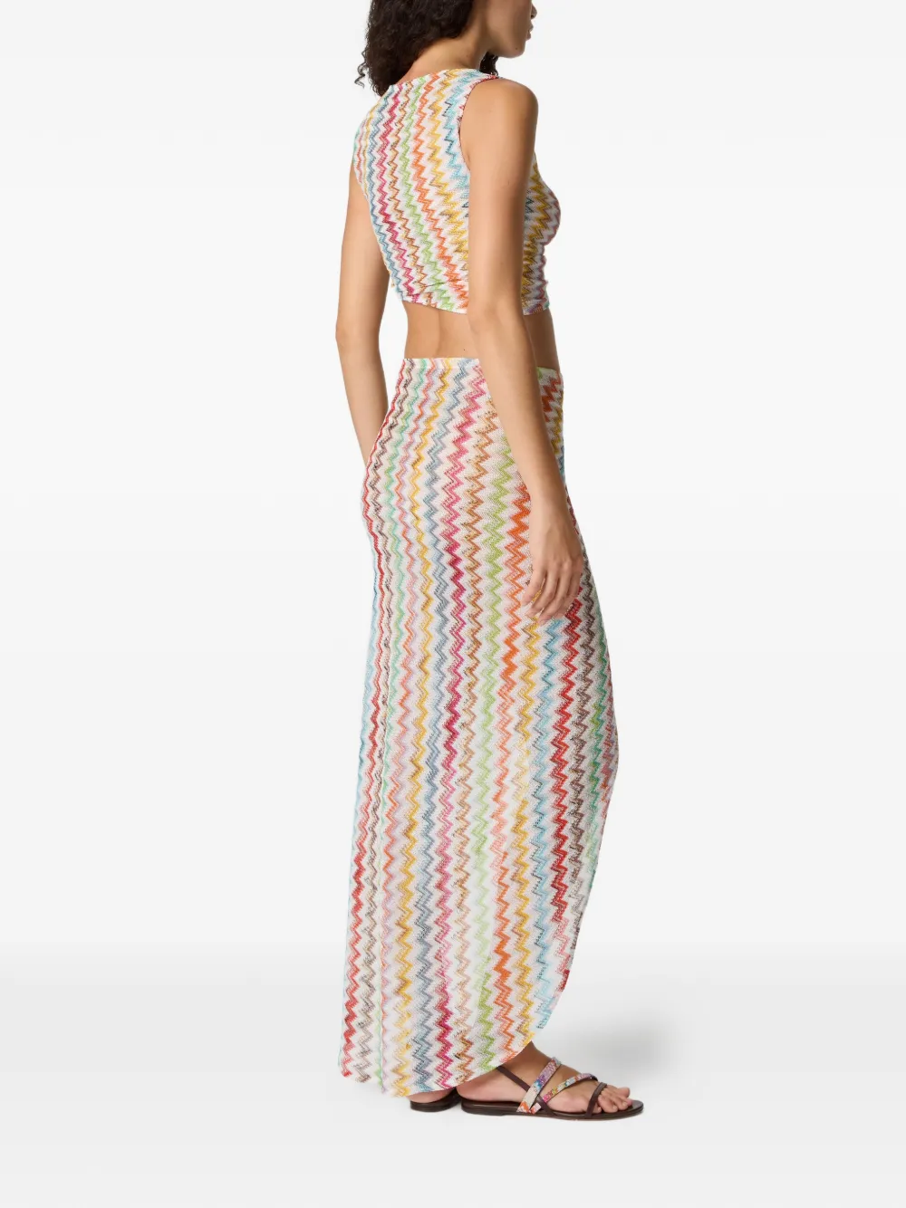 Missoni Top met zigzag patroon Wit
