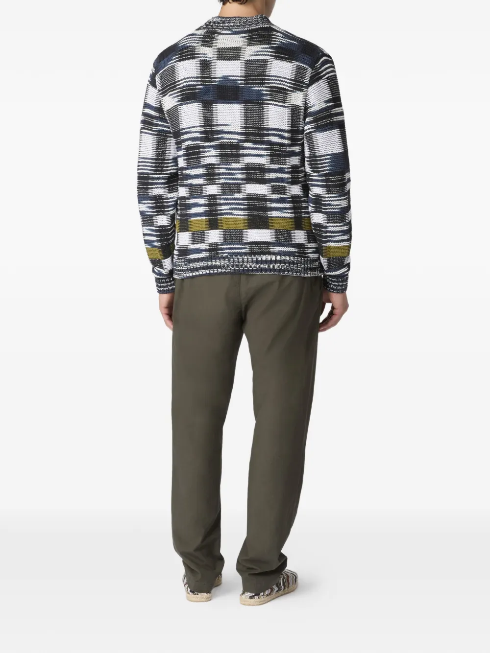  Missoni Checked-pattern Cardigan - White 