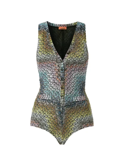 Missoni مايوه برقبة V