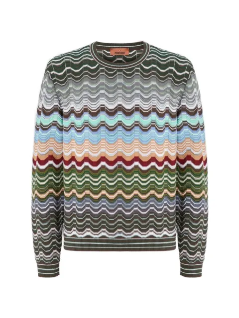 Missoni suéter con cuello redondo