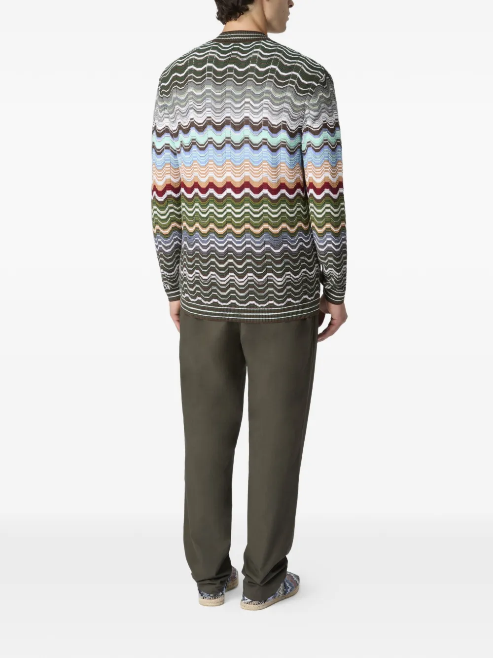  Missoni Zig-zag Cardigan - Green 