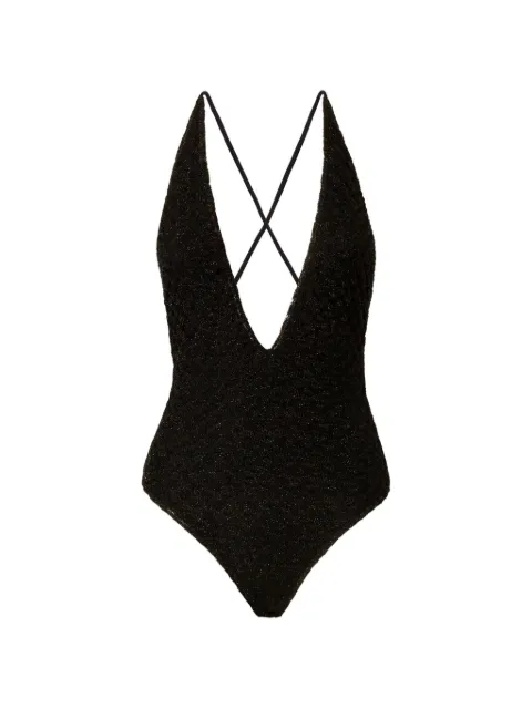 Missoni cross-back swimsuit
