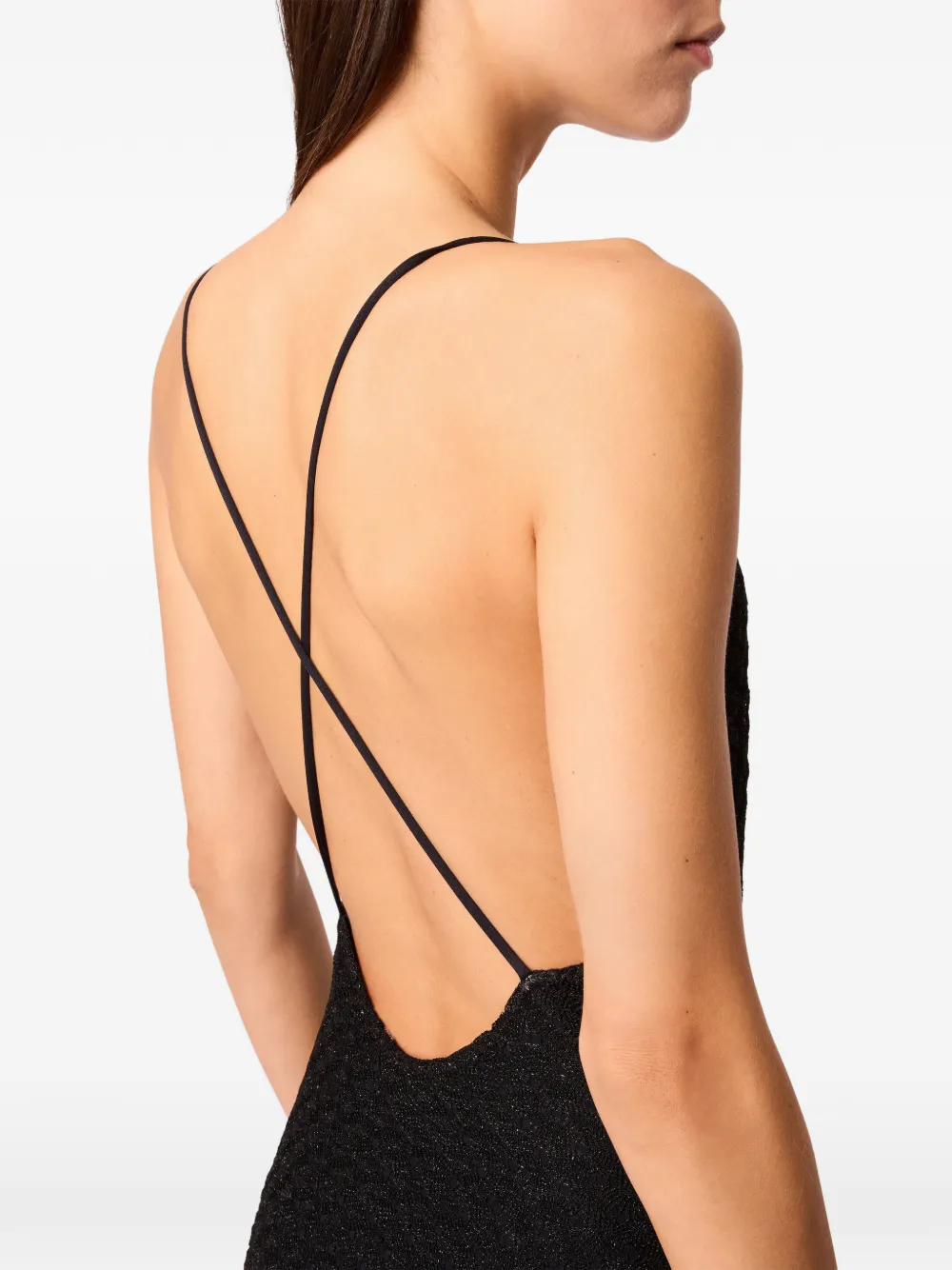 Missoni Lamé viscose badpak Zwart