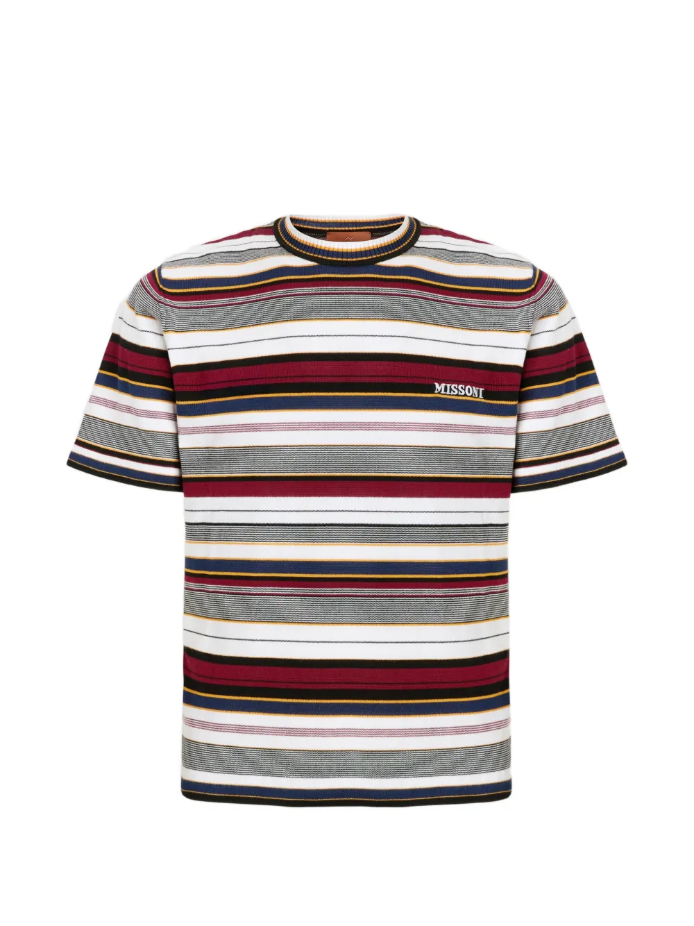 Missoni striped T-shirt - Bianco