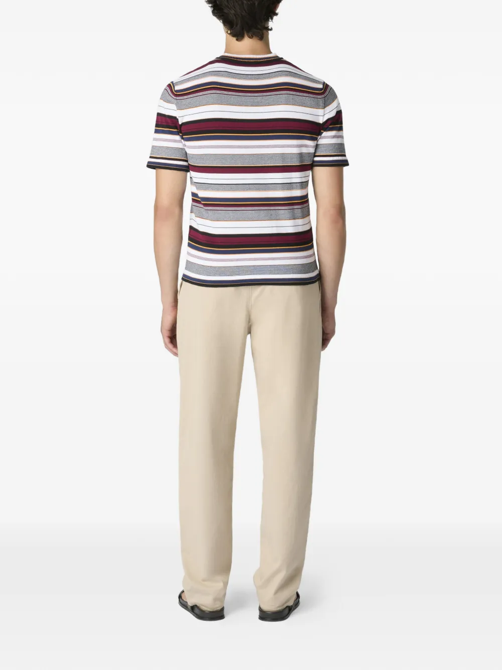 Missoni Gestreept T-shirt Wit