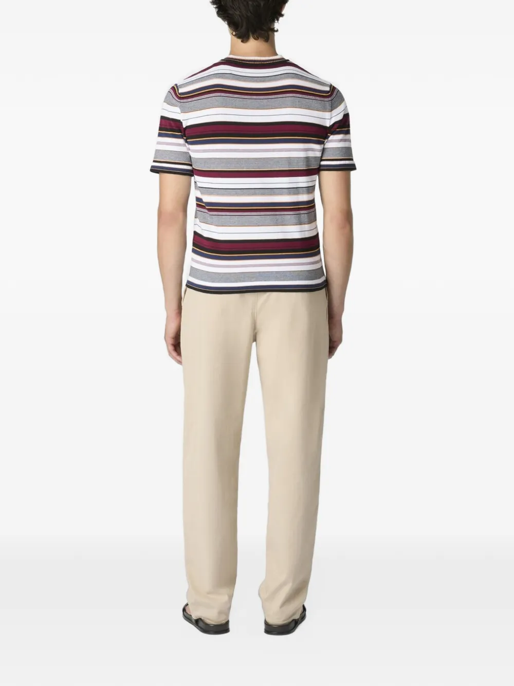 Missoni Gestreept T-shirt Wit