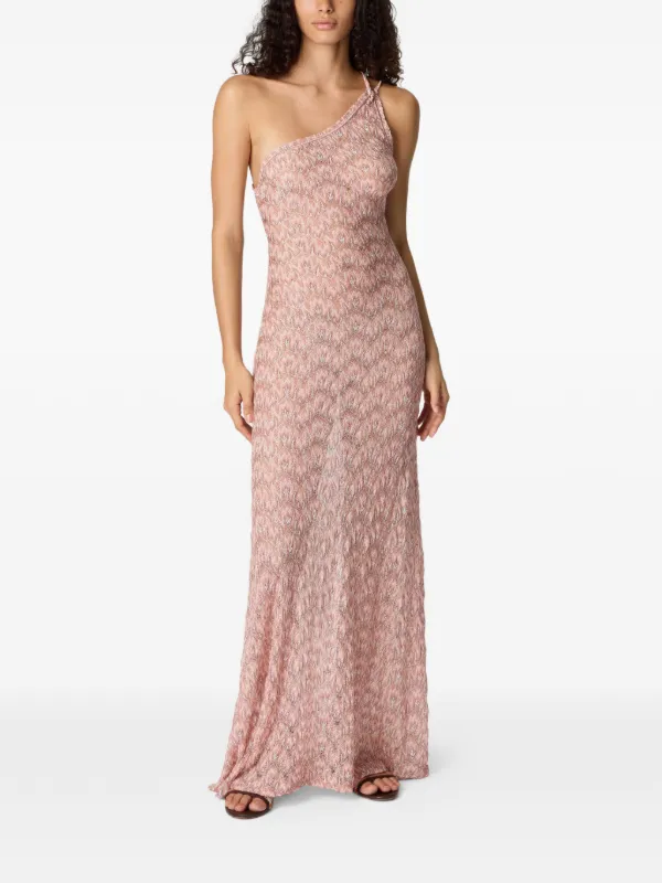 pink missoni dress Missoni - Pink, White & Nude Flower Lace Dress