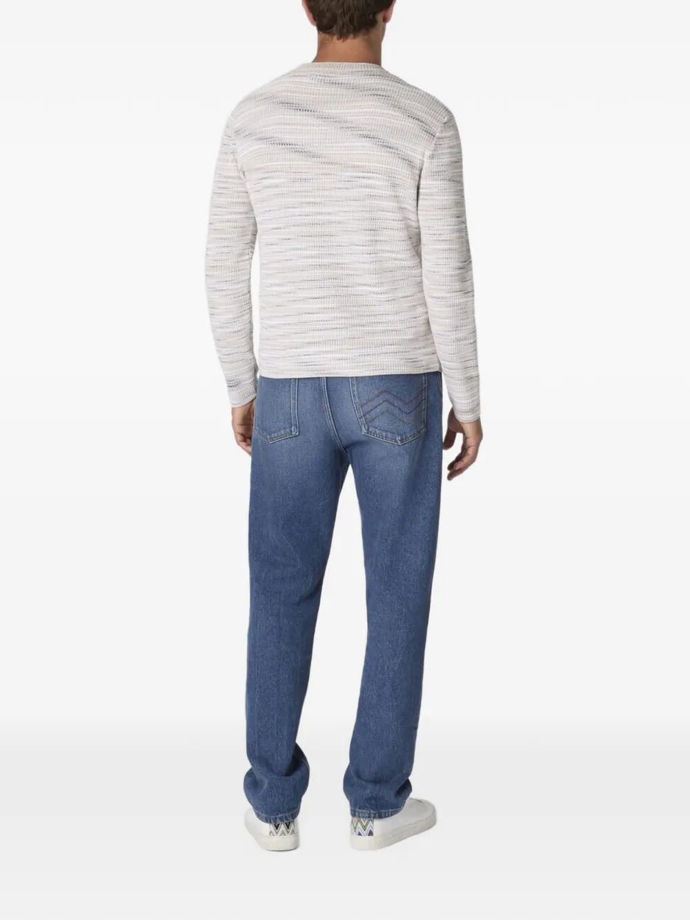 Missoni Trui met ronde hals Wit