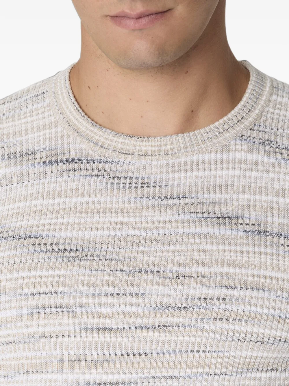 Missoni Trui met ronde hals Wit