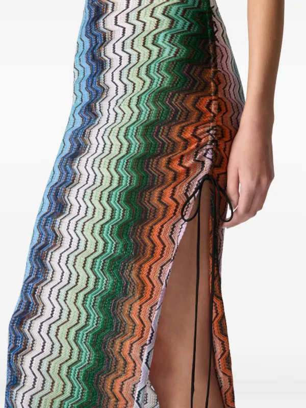 missoni zig zag maxi dress Zig Zag Cover-Up Maxi Dress