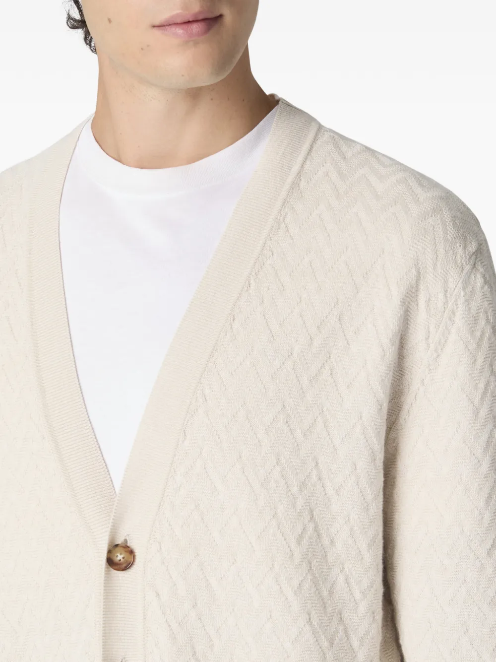 Missoni V-neck Cardigan - Neutrals 
