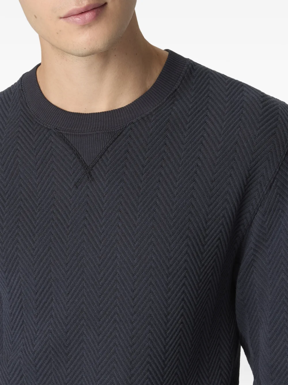 Missoni Sweater met ronde hals Blauw