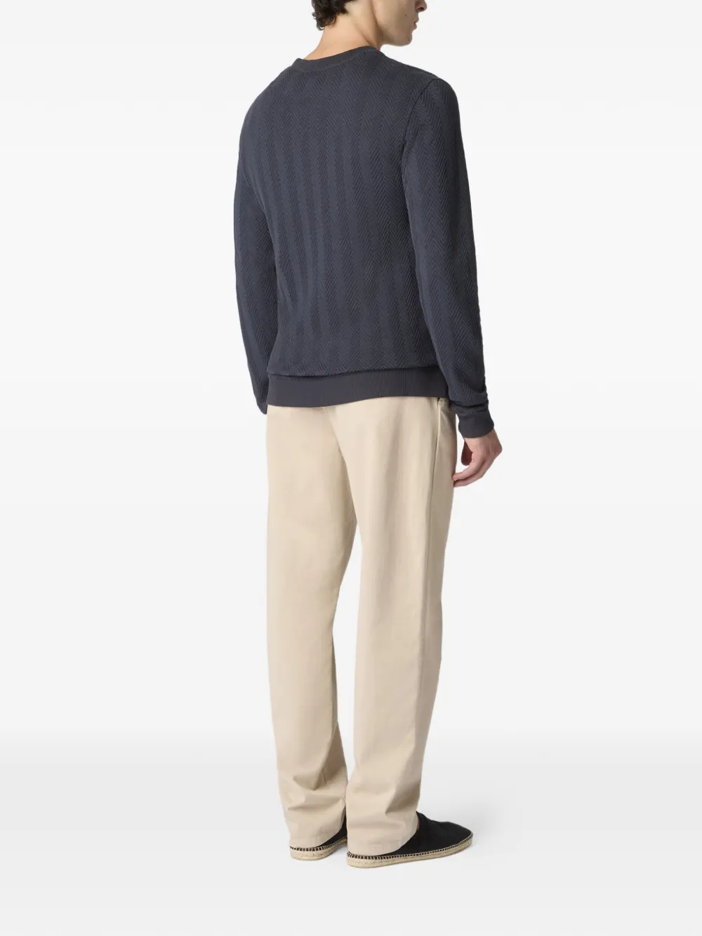Missoni Sweater met ronde hals Blauw