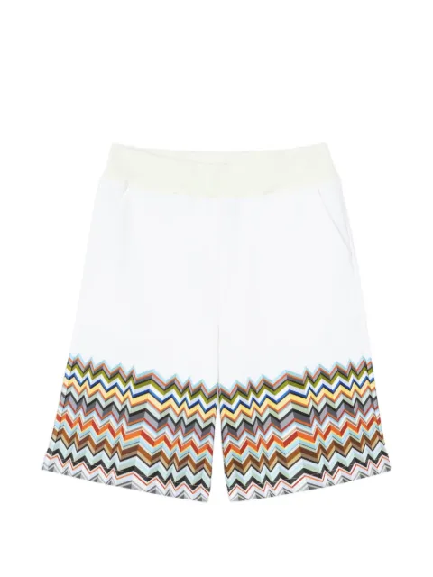 Missoni Kids zigzag-print shorts