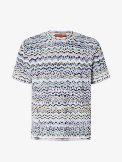 Missoni zigzag pattern T-shirt