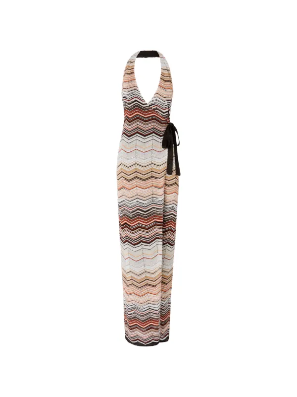 m missoni maxi dress M Missoni Faded colour shimmering maxi dress|MD0KD20P2FTCL9