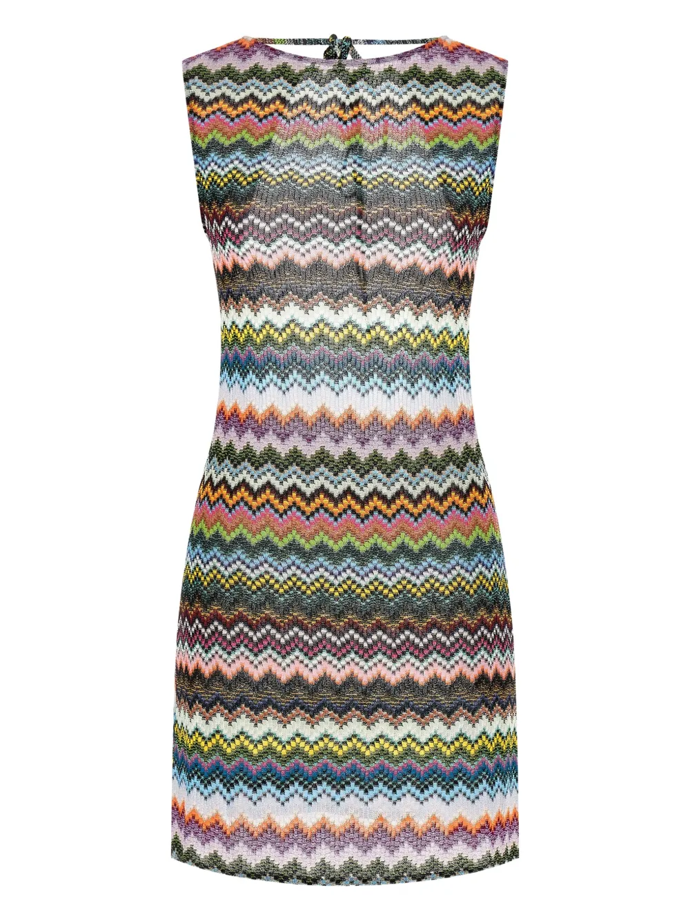 Missoni zig-zag knitted mini dress - SM9YJ