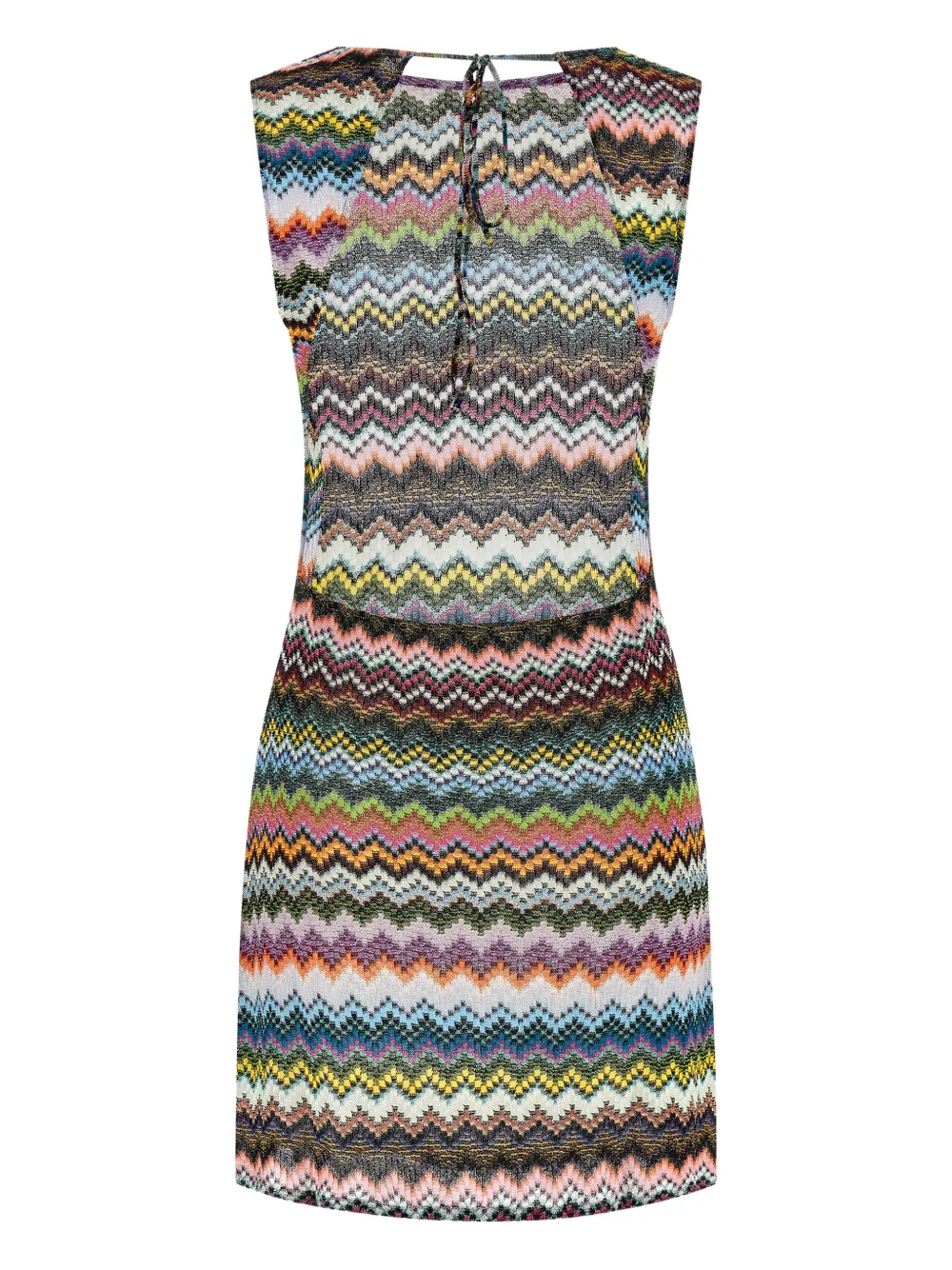 Missoni zig-zag knitted mini dress - SM9YJ