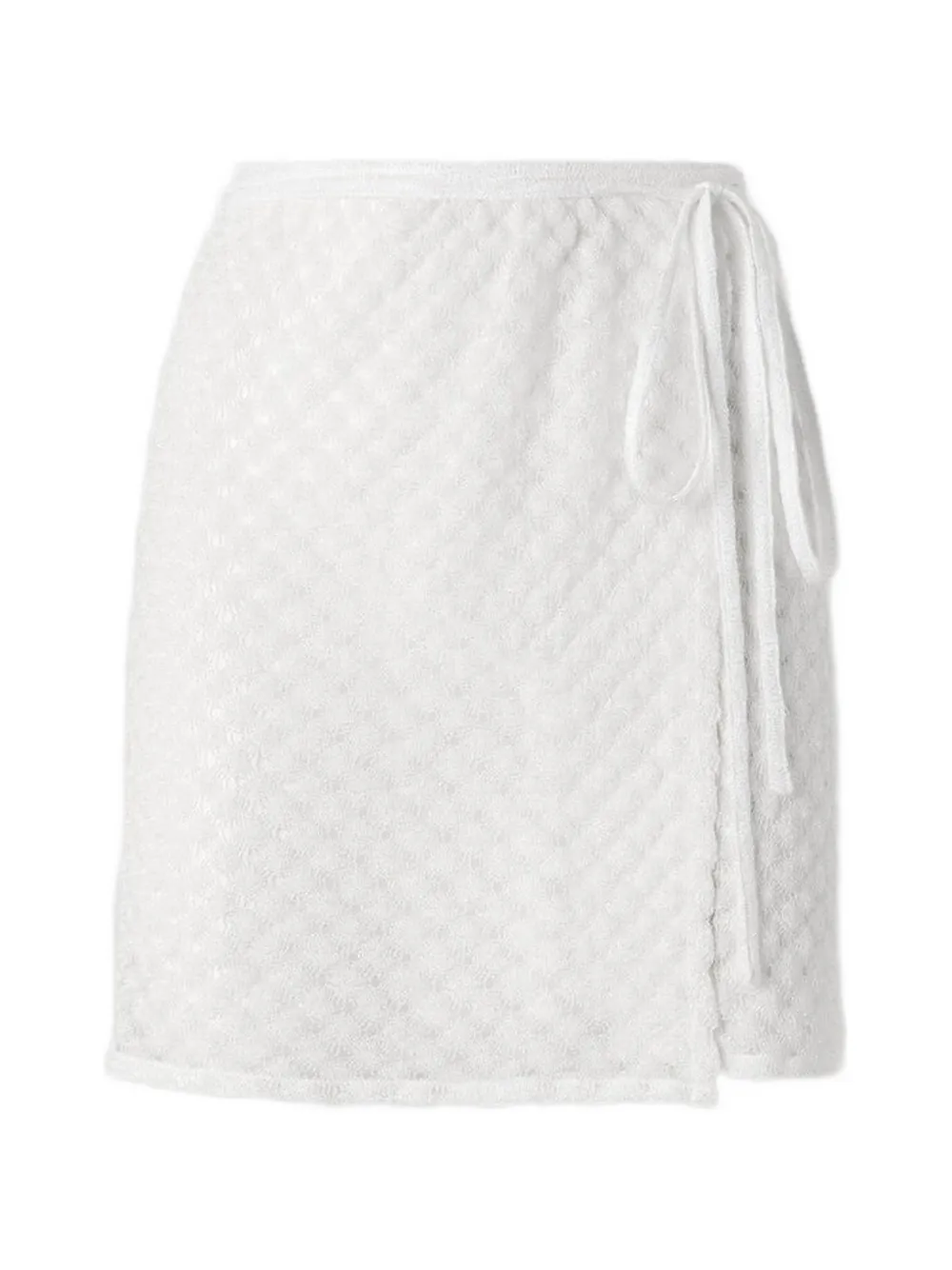 Missoni Pareo met gestrikte taille Wit